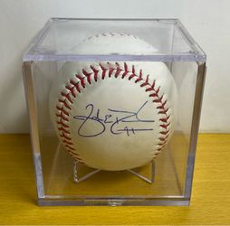 Jake Peavy Autographed Baseball - San Diego Padres Pitcher