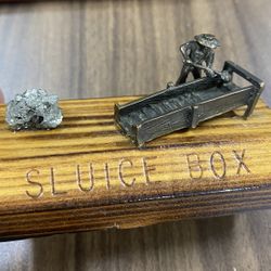 Vintage Gold Mining Figurines