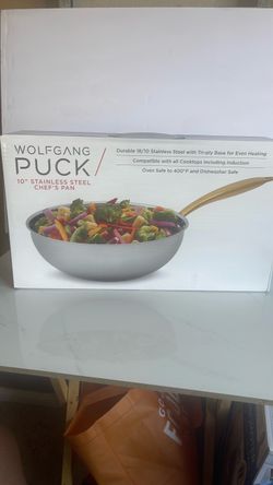 Wolfgang Puck 10" Stainless Steel Chef's Pan