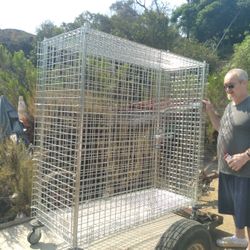 METEO Rolling Security Cart