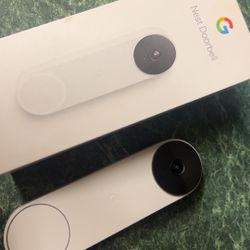 Google Nest Door Bell  