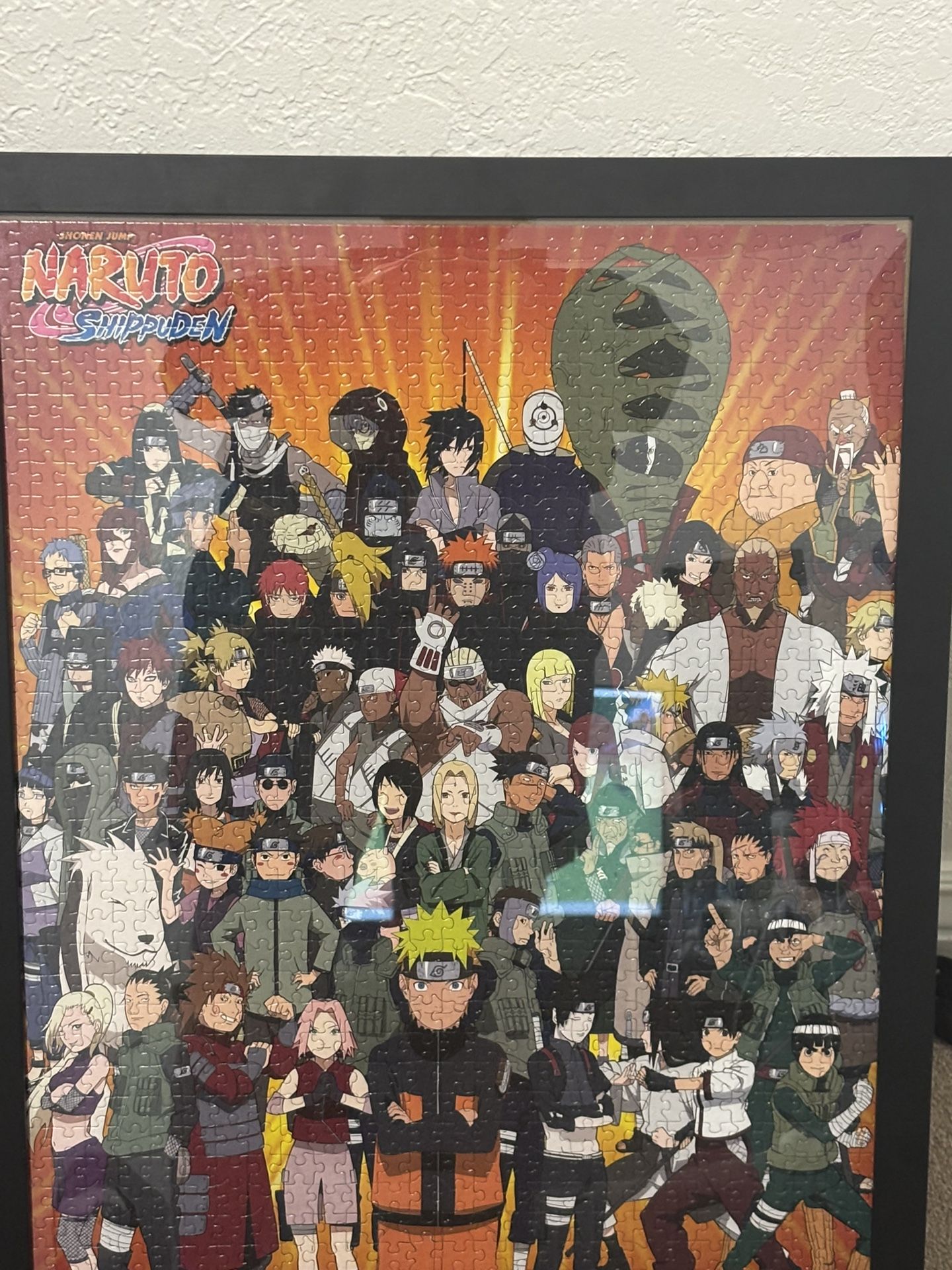 naruto puzzle in frame