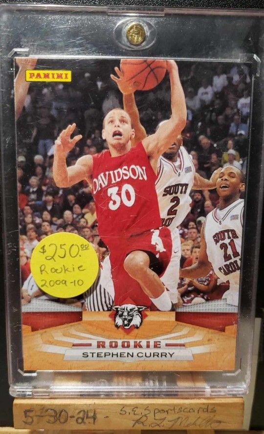 Stephen Curry ROOKIE 2009-10 Panini 372 MINT From pack (2009) Prefect Golden State