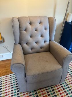 Grey Rocking Chair