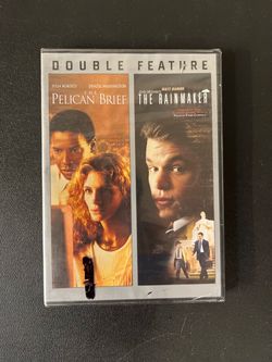 The Pelican Brief / The Rainmaker (1993, 1997, DVD) Double Feature New Sealed