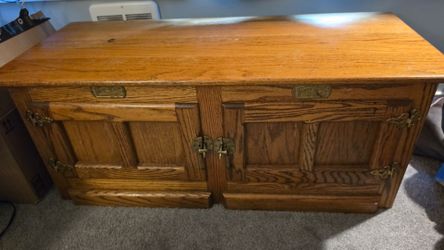 White Clad Cabinet