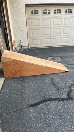 Free wooden ramp