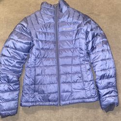 EUC blue Columbia Winter Jacket Coat XS- Fits Like A Small Womens 