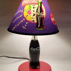 Price Guide > Advertising
1997 COKE Coca-Cola Brand 10" BOTTLE LAMP 