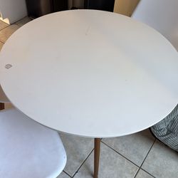 White table
