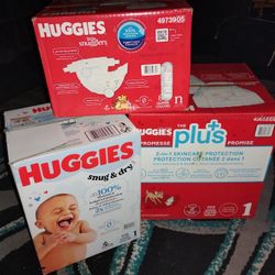 Huggies Diapers 