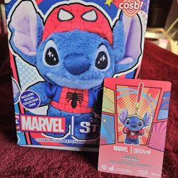 Marvel Stitch Cosbi Plush Keychain Collect