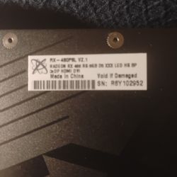 XFX AMD RADEON  RX 480 RS 8GB 