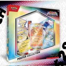 Pokemon Scarlet Violet Prismatic Evolution Poster Collection 