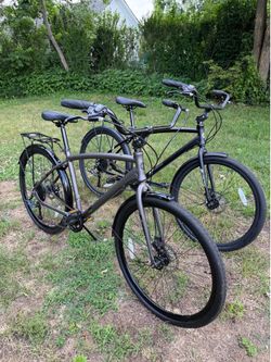 2 Huffy Terrace 8-Speed Beach Cruiser Bikes