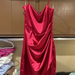 Red HOCO/Cocktail Dress Size L