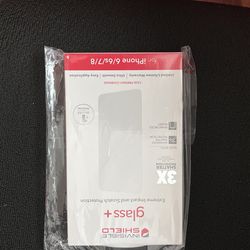Never Used iPhone 6/6s/7/8 Glass Protector