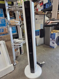 Lasko Oscillating All Season Tower Fan and Space Heater in One for Home with Adjustable Thermostat, Overheat Protection, 4 Fan Speeds, 3 Heat Settings