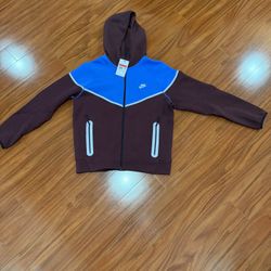 Nike Tech Brand, New Blue And Maroon