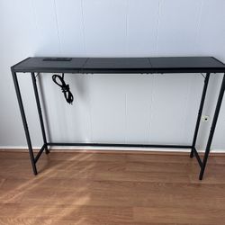 Console Table With Charging Ports