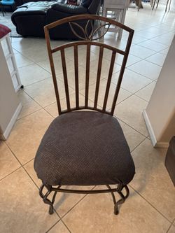 Wrought iron chairs