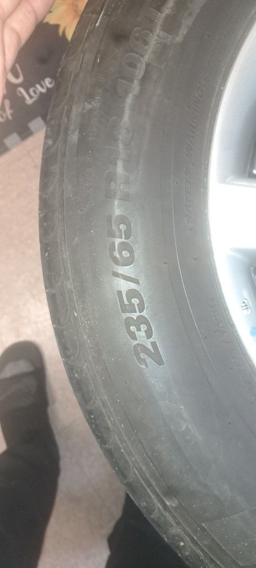 Nissan Rogue/Murano 2009-2020 Rims With Tyre