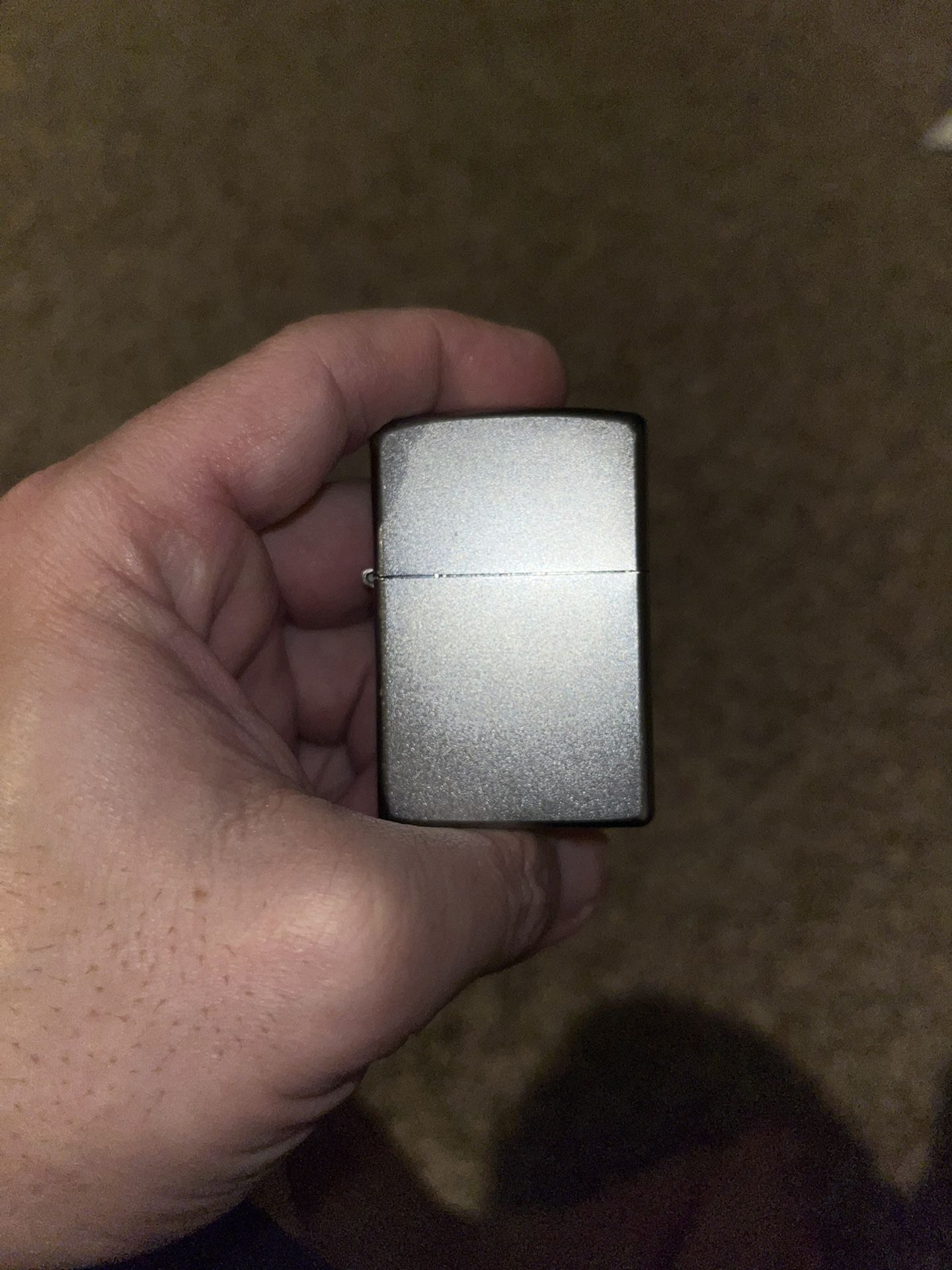 Zippo Brushed Steel Unfired 