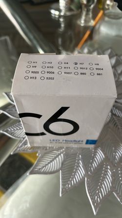 C6 LED Headlight Bulb Kit
