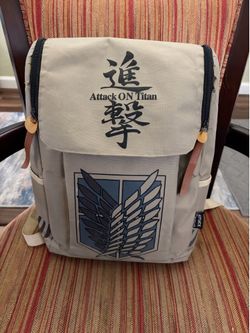 Attack on Titan Laptop School Bag Travel Rucksack Backpack (BACK TO SCHOOL)