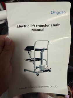Electric lift transfer chair