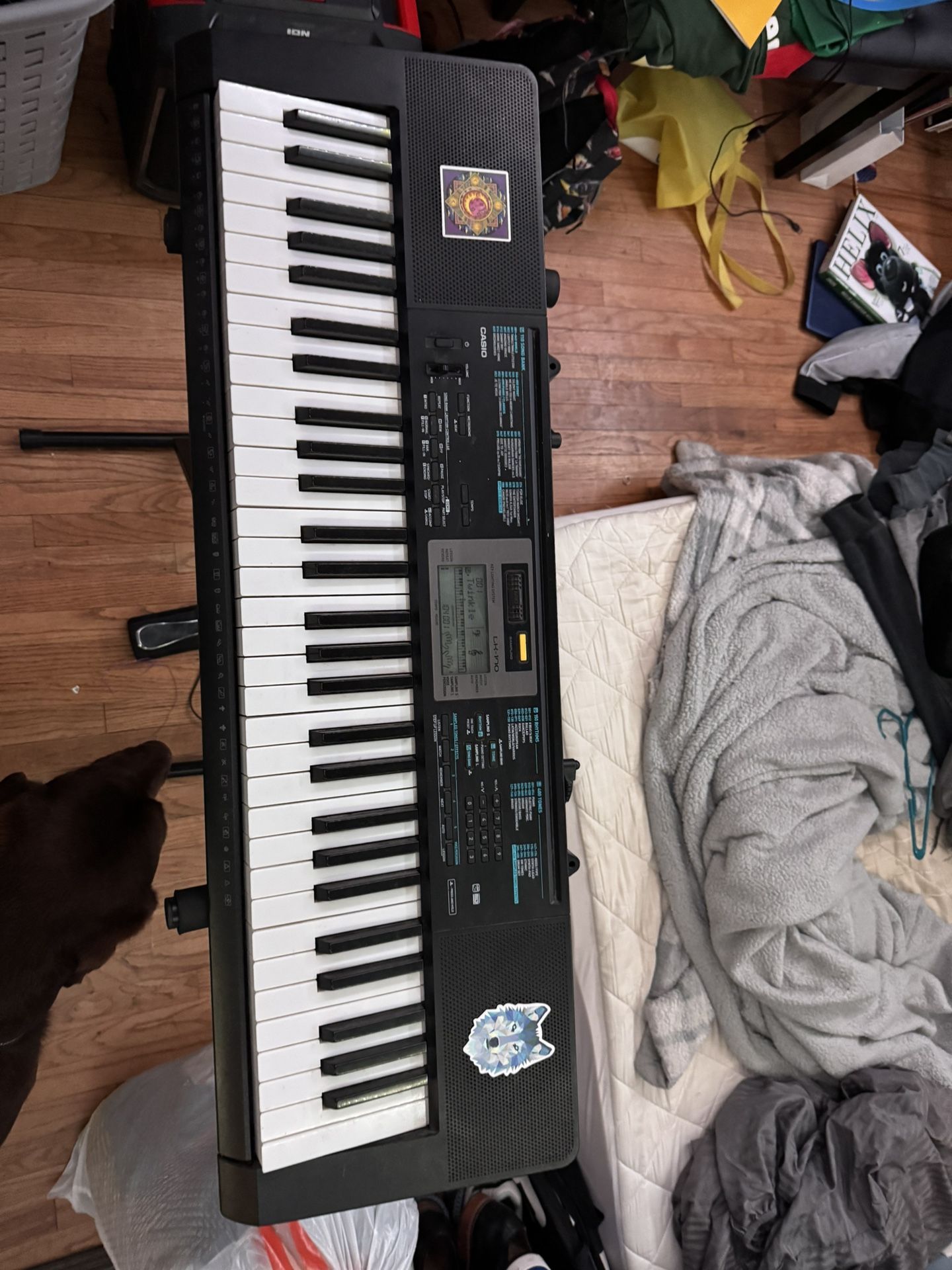 Casio Keyboard with Sustain Pedal