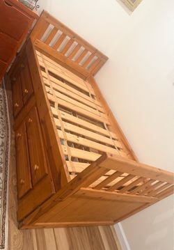 Twin bed frame