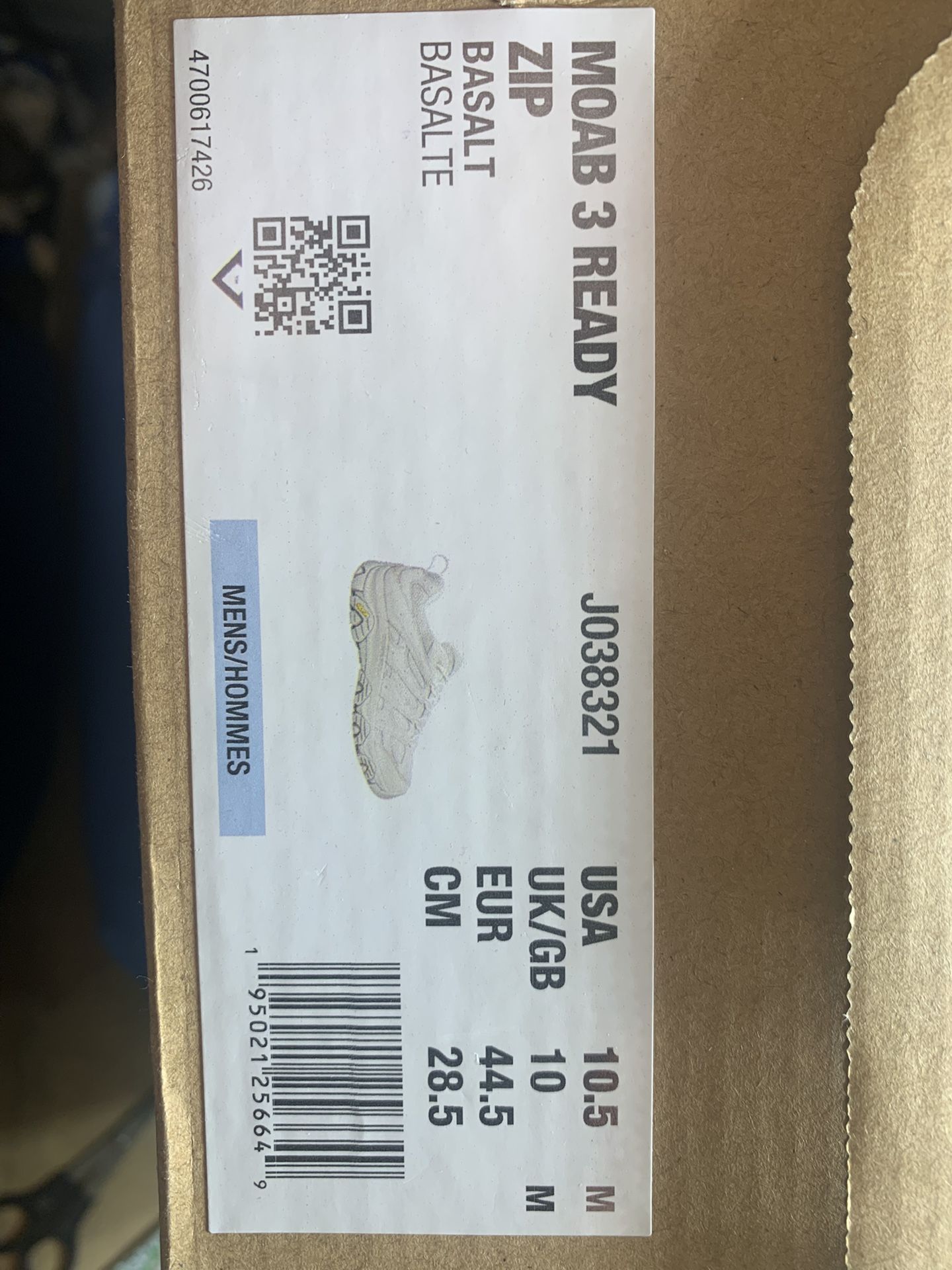 Moab 3 Ready Zip Size 10.5