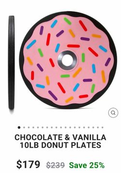 Bumper plates donut