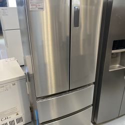 Haier Stainless Steel 15.3 Cu. Ft. French Door Refrigerator 