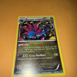 Hydreigon 74/119 Cosmos Holo Rare Pokemon Phantom Forces