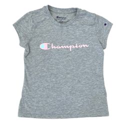 Champion Girls M T-Shirt Heather Gray