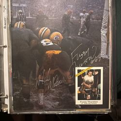Green Bay Magazine Cover Signed By Fuzzy, Max McGee 