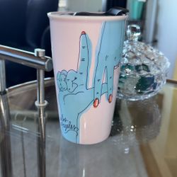 Starbucks Los Angeles Ceramic 12 OZ Tumbler 