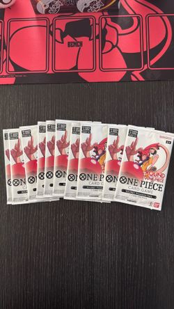 Round 1 one piece packs monkey d. luffy