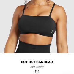 Gymshark Cut Out Bandeau 