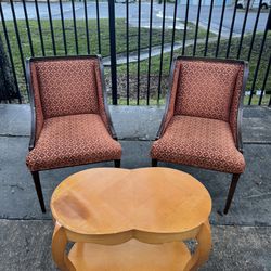 Chairs And Mini Table