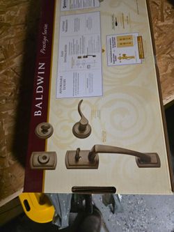 Baldwin Prestige Series entry door handleset