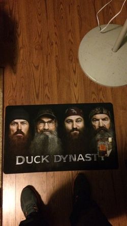Duck Dynasty floor mat