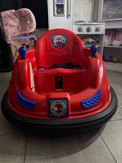 Spiderman bumper  car