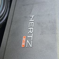 HERTZ EP1D 1200 WATTS RMS  2 HOMS