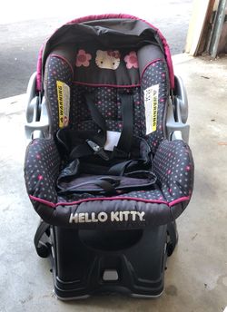 Hello kitty baby car seat and stroller set top