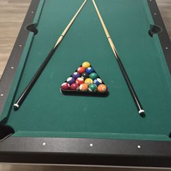 7’ Pool Table x Ping Pong Table
