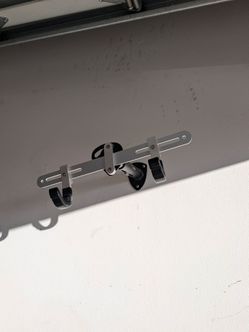 Bike wall rack