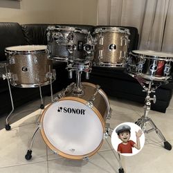 🔥 SONOR DRUM SET **MINT**